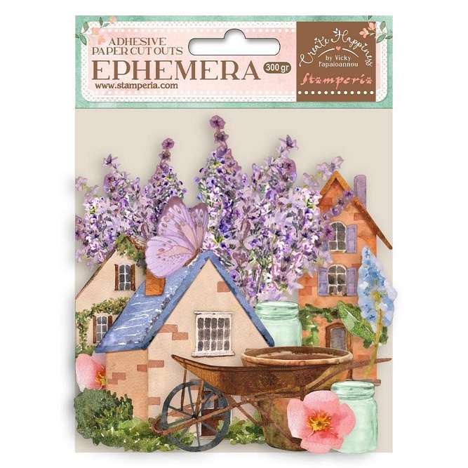 Stamperia - Ephemera - Welcome Home Village