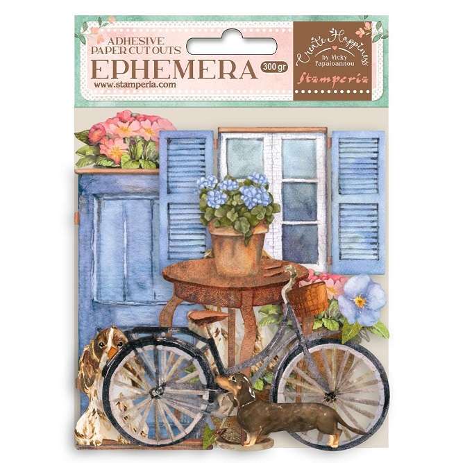 Stamperia - Welcome Home Bicycle