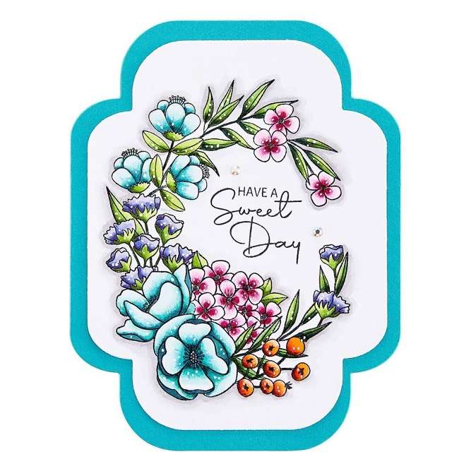 Spellbinders - Four Petal Sweet Day Flowers