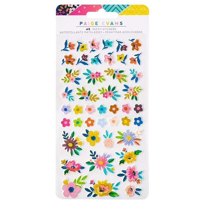 AC - Blooming Wild Mini Puffy Stickers
