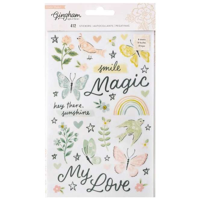 AC - Gingham Garden Sticker Book