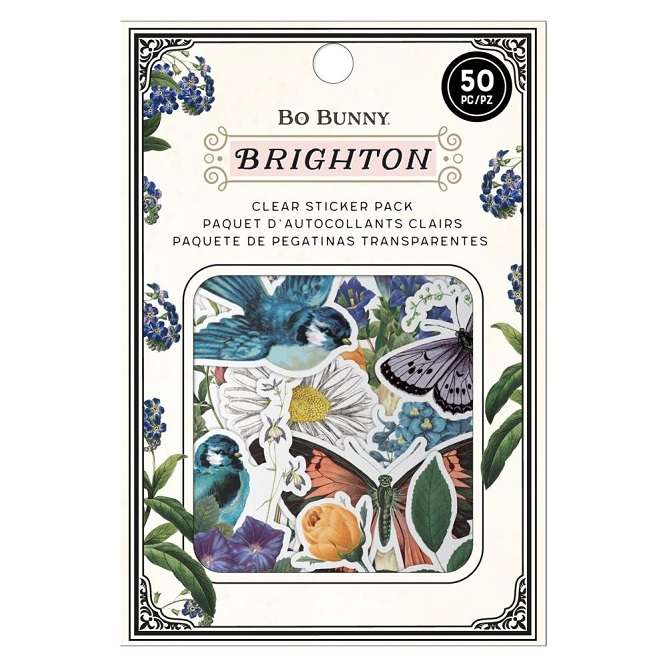BB - Brighton Clear Stickers