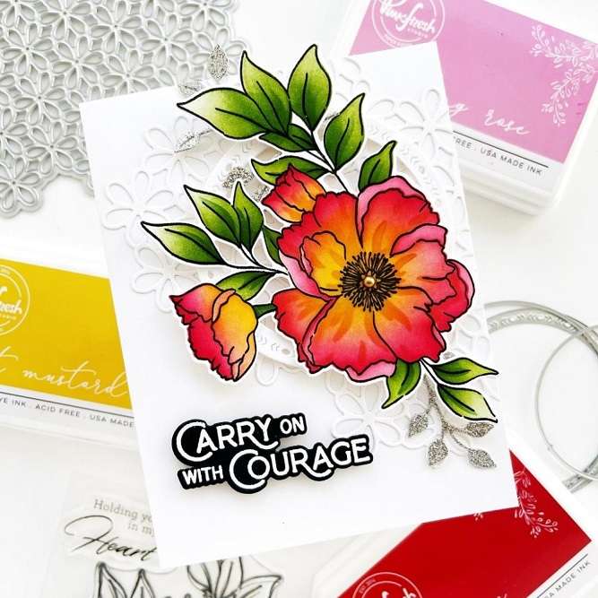 Pinkfresh - Wonderful Sentiments Stamp