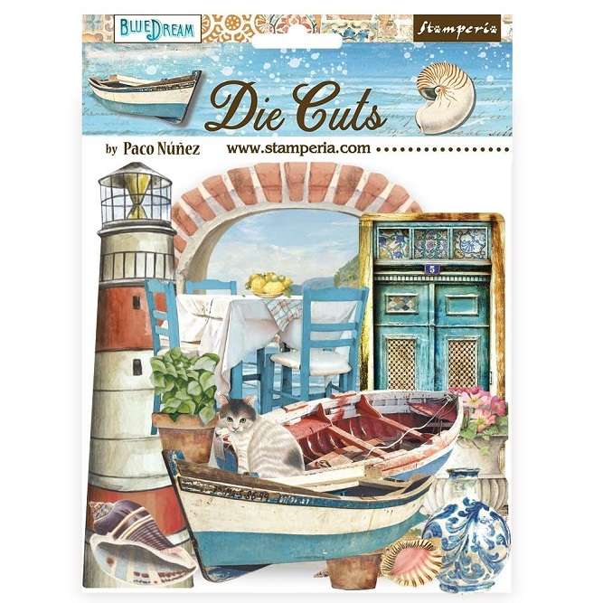 Stamperia - Blue Dream Die-Cuts