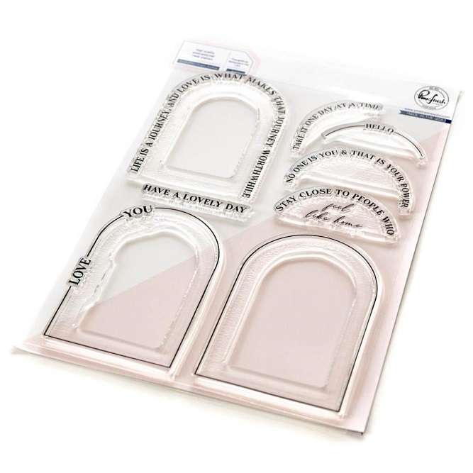 Pinkfresh - Around The Shape: Arches Stamp