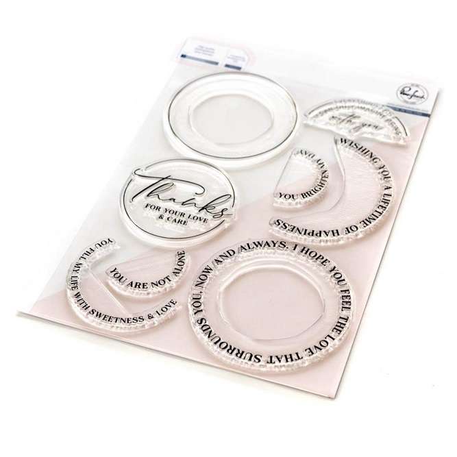 Pinkfresh - Around The Shape: Circles Stamp