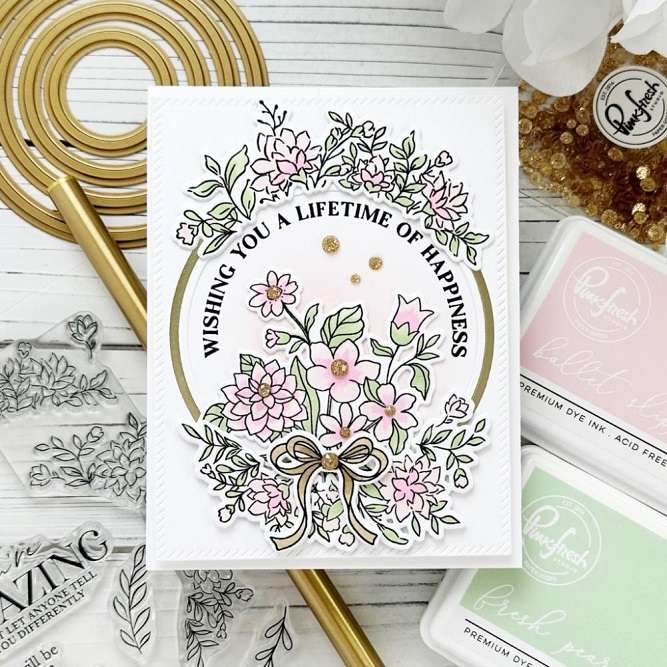 Pinkfresh - Around The Shape: Circles Stamp