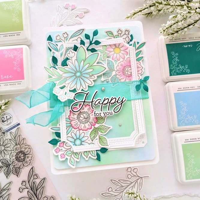Pinkfresh - Happy For You Stamp