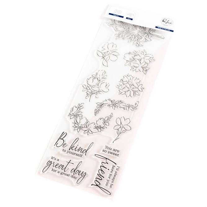 Pinkfresh - Artistic Magnolias Stamp