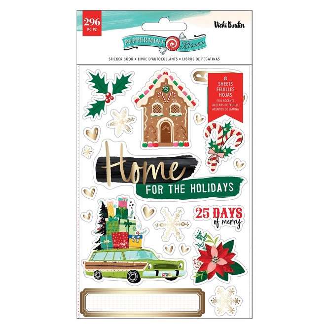AC - Vicki Boutin Peppermint Kisses Sticker Book