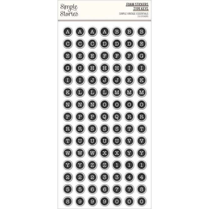 SS - Type Keys Stickers