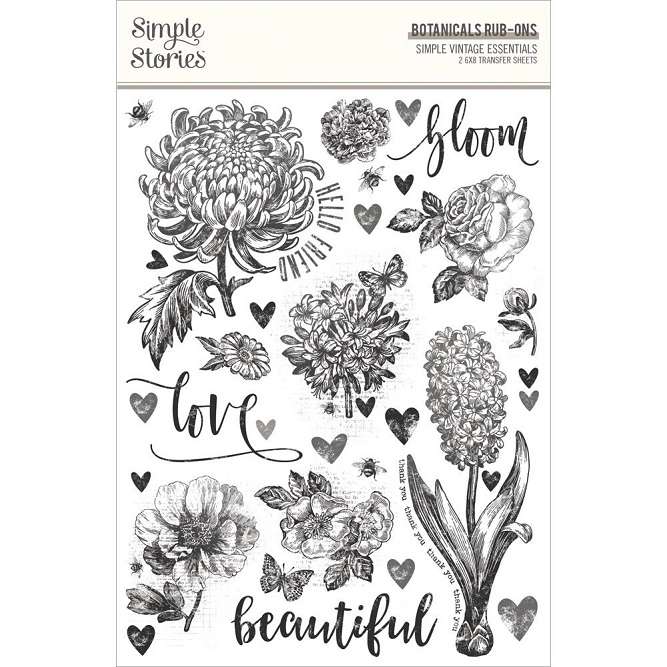 SS - Botanicals Rub-Ons