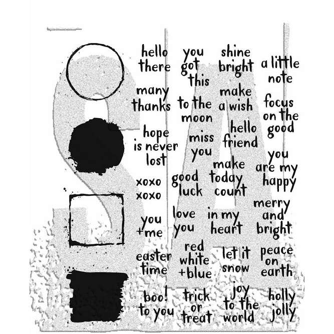Tim Holtz - Note Quotes