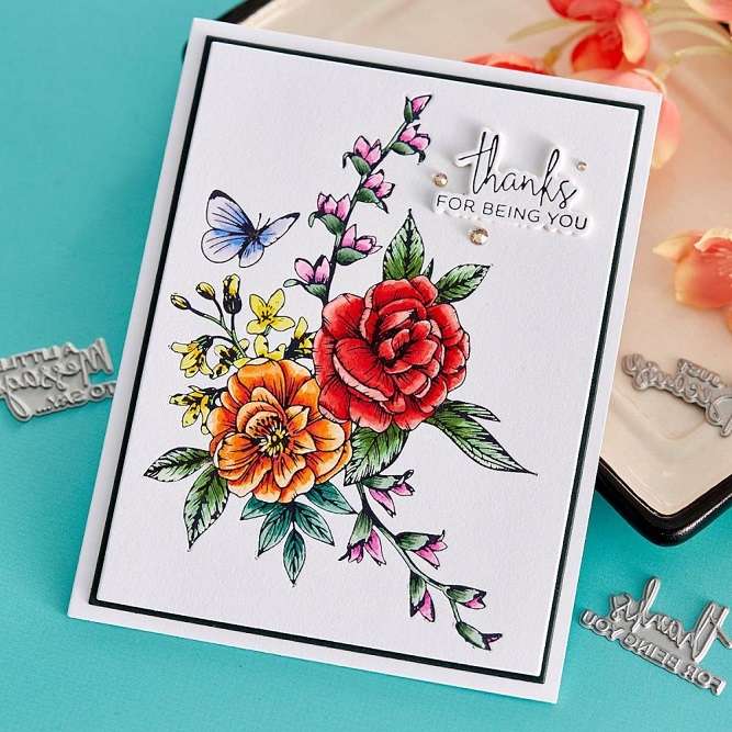 Spellbinders - BetterPress A Little Message