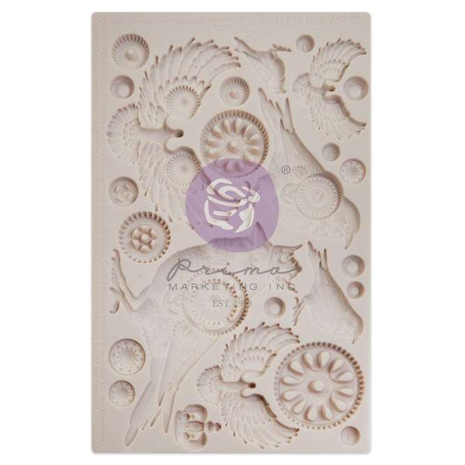 Prima - Decor Mould - Clockwork Sparrows