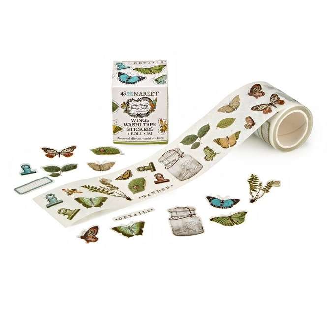 49 & Market - Nature Study Wings Washi Roll