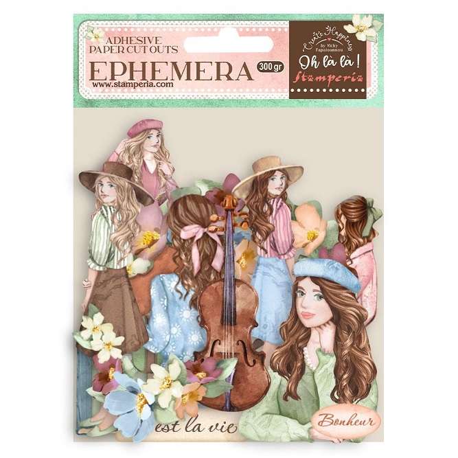 Stamperia - Girls & Flowers Cut Outs