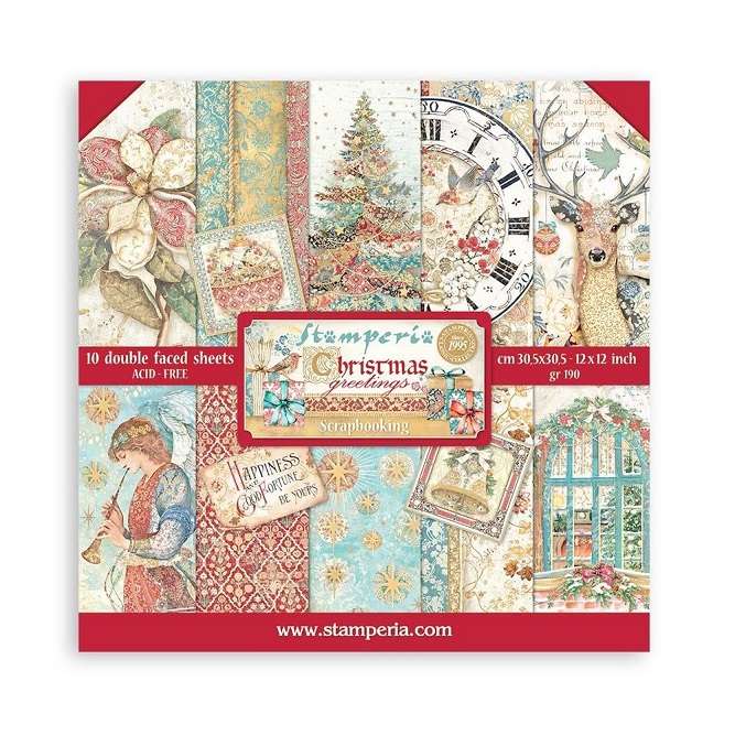 Stamperia - Christmas Greetings