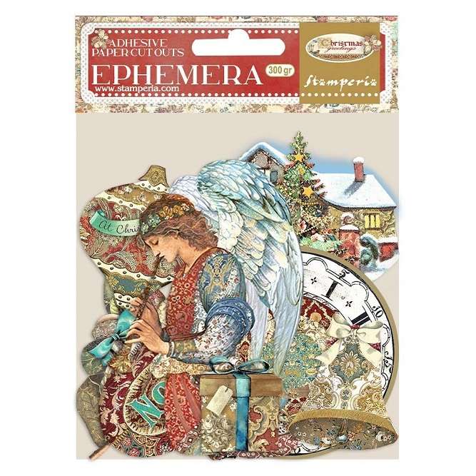 Stamperia - Christmas Greetings Ephemera