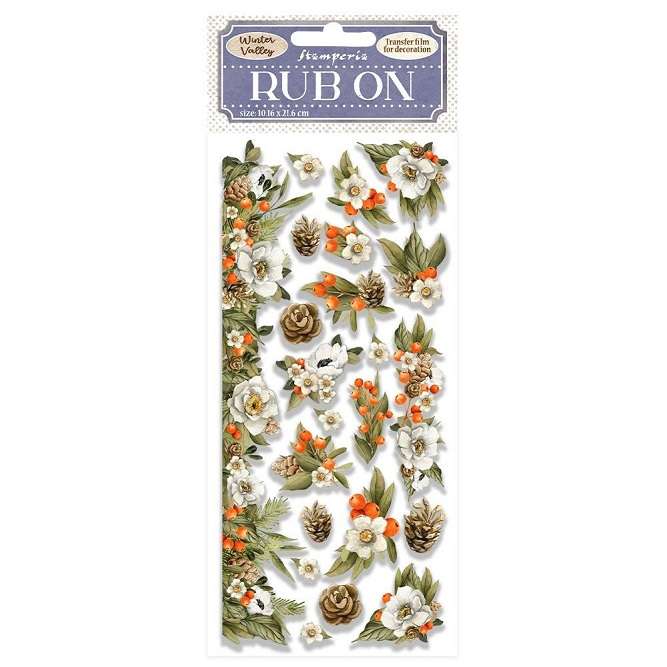 Stamperia Rub-On - Pinecones