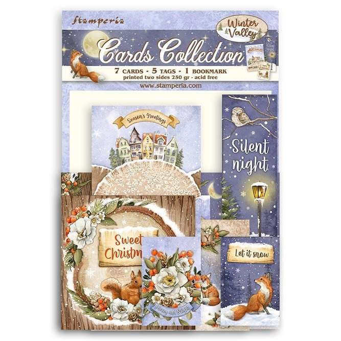 Stamperia - Winter Valley Cards