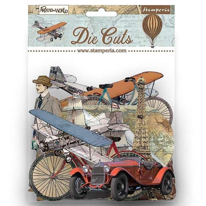 Stamperia - Around The World Die-Cuts