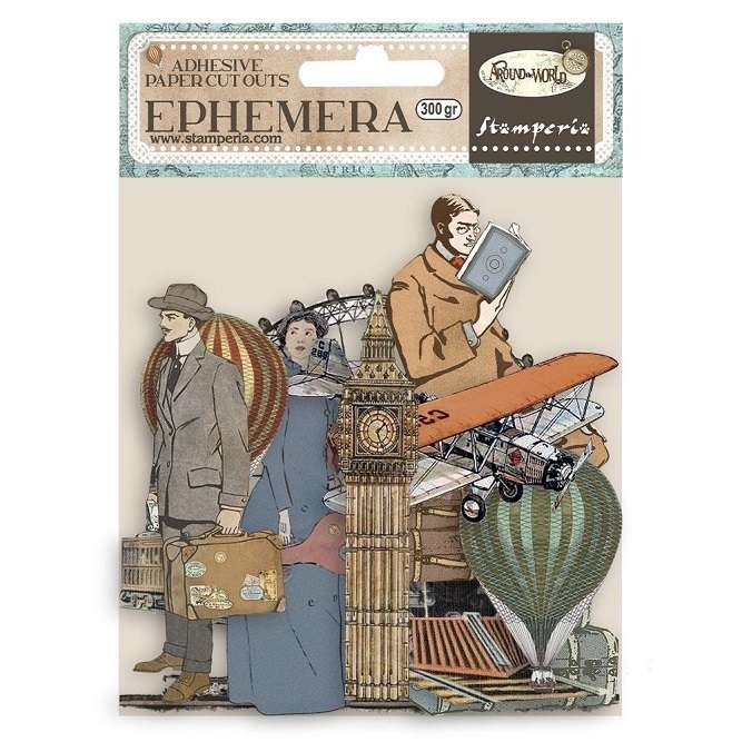 Stamperia - Around The World Balloons Cut Outs