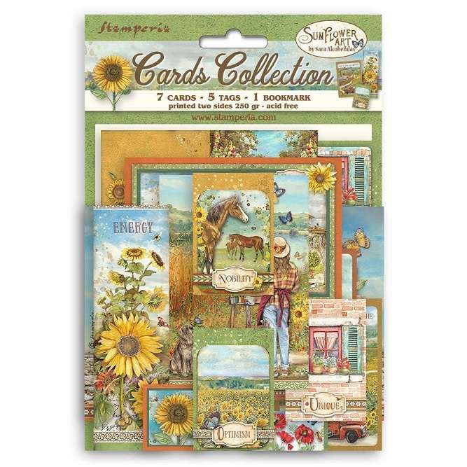 Stamperia - Sunflower Art Cards
