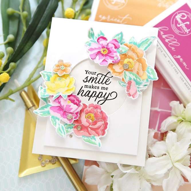 PF - Peony Fantasy Stamp