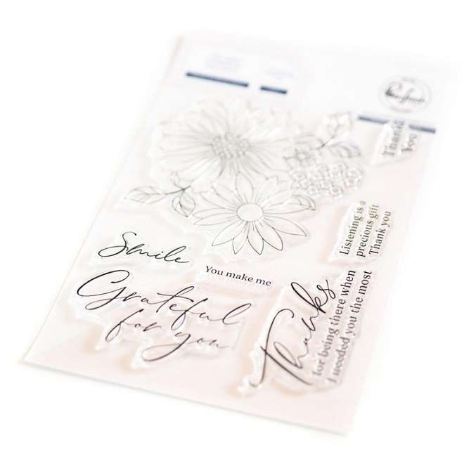 Pinkfresh - Thanks For Being There Stamp