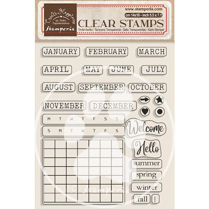 Stamperia - Calendar