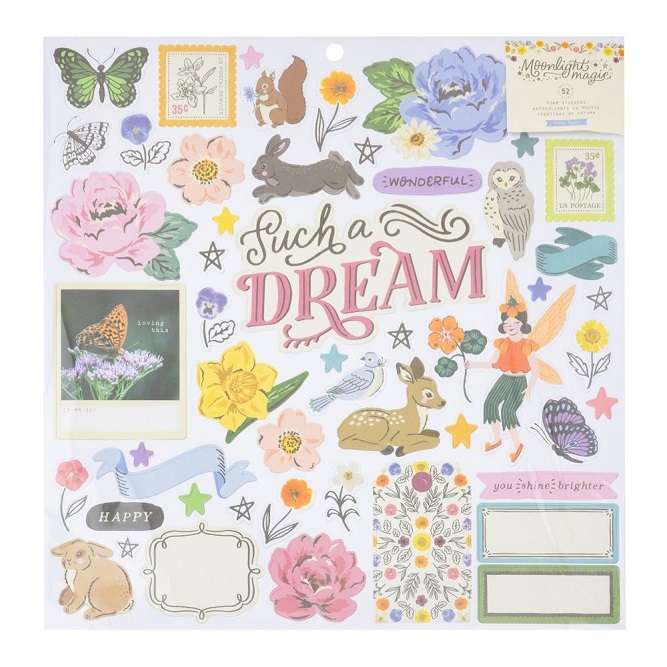 AC - Moonlight Magic Foam Stickers