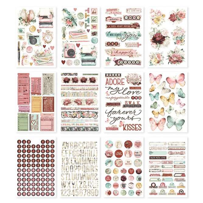 SS - Love Story Sticker Book