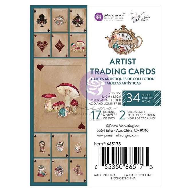 Prima - Lost In Wonderland Playing Cards