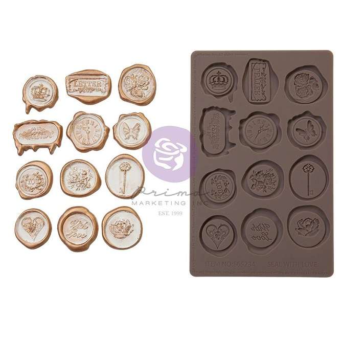 Prima - Decor Mould - Letters From Wonderland