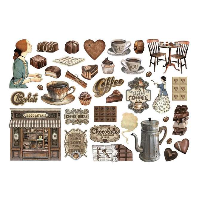 Stamperia - Coffee And Chocolate Ephemera