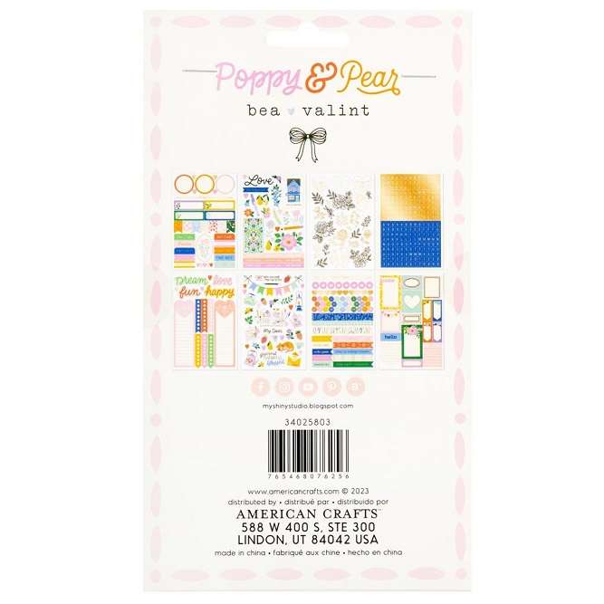 AC - Poppy And Pear Sticker Book
