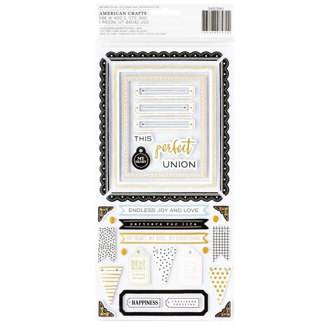 AC - A Perfect Match Thickers Stickers