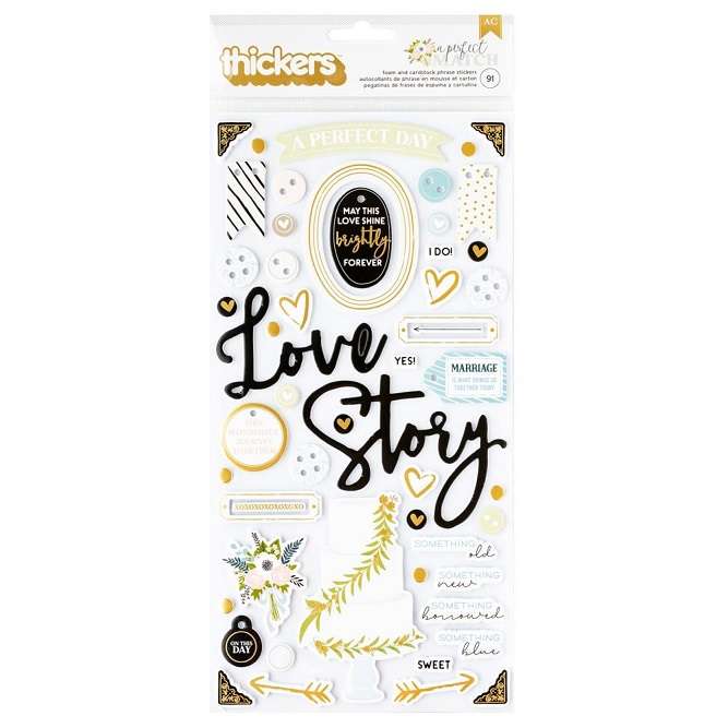 AC - A Perfect Match Thickers Stickers