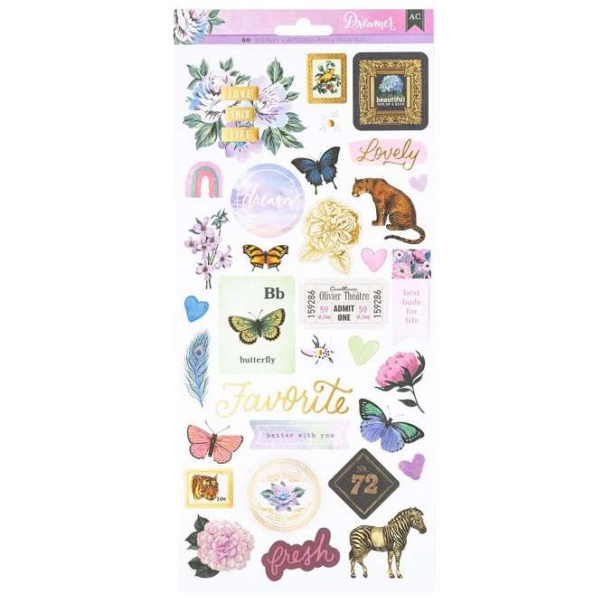 AC - Dreamer Cardstock Stickers