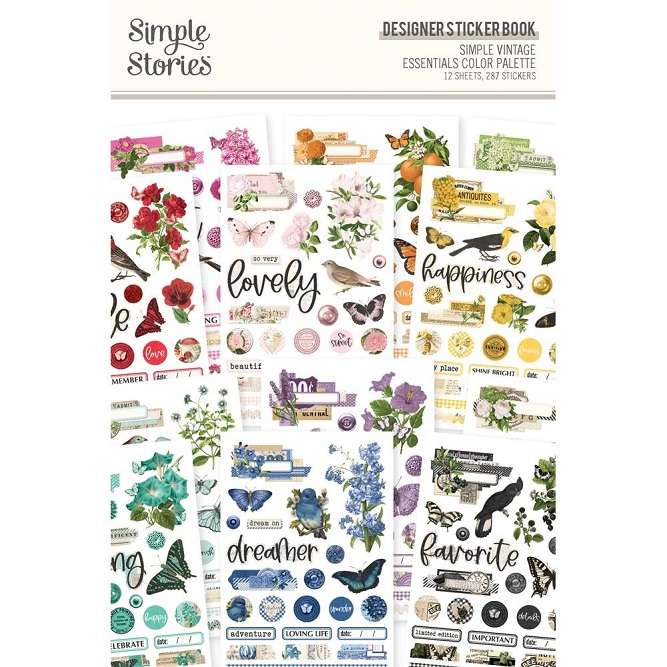 SS - Essentials Color Palette Sticker Book