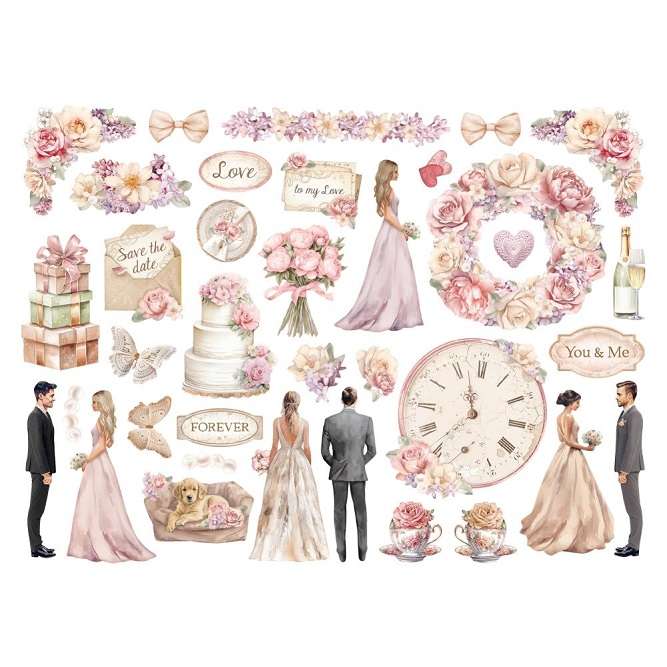 Stamperia - Romance Forever Die-Cuts