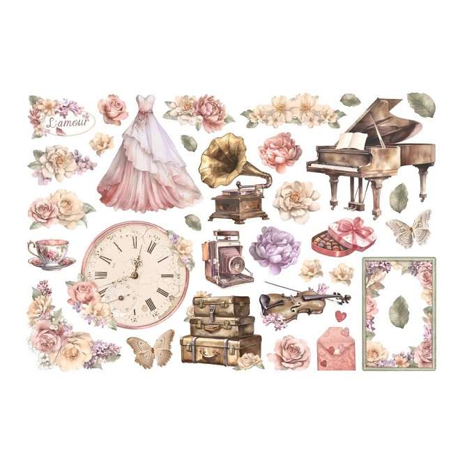 Stamperia - Romance Forever Journaling Ephemera