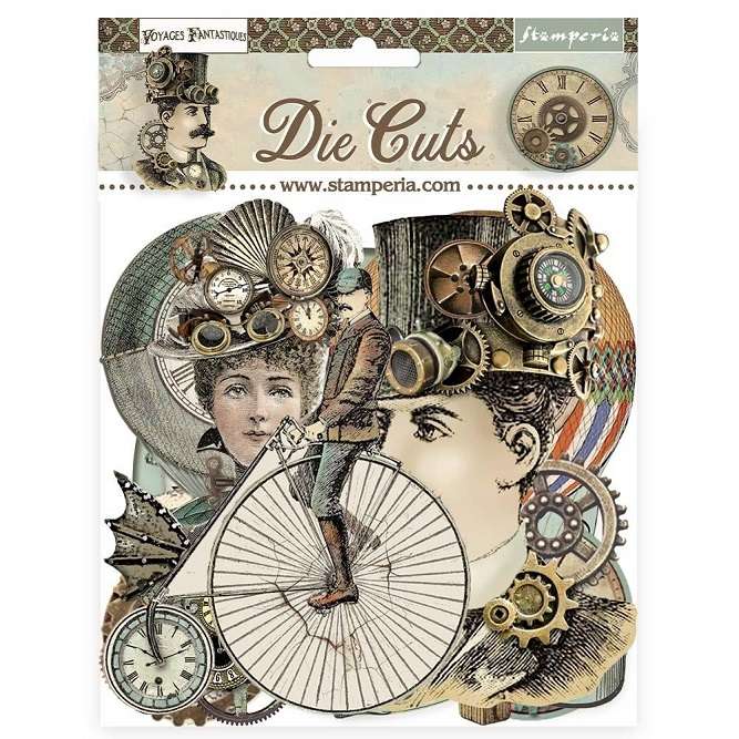 Stamperia - Voyages Fantastiques Die-Cuts
