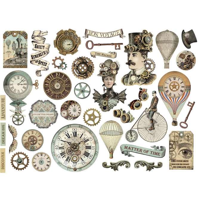 Stamperia - Voyages Fantastiques Die-Cuts