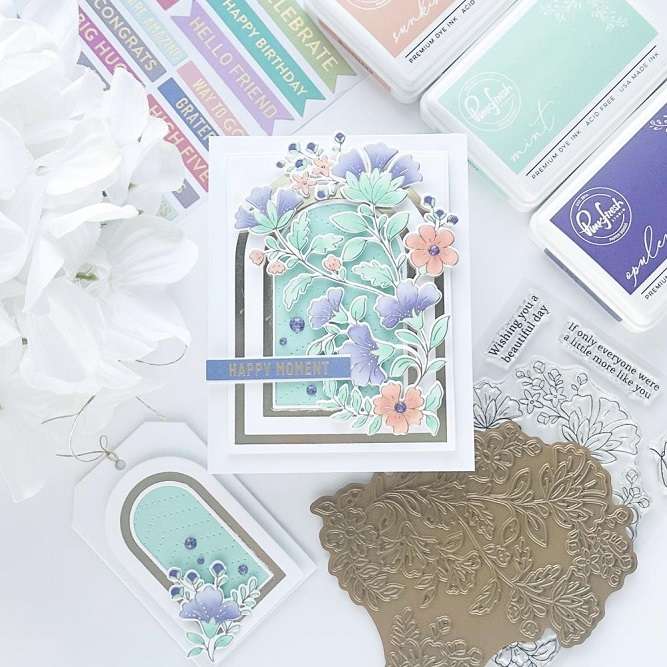 Pinkfresh - Beautiful Day Stamp