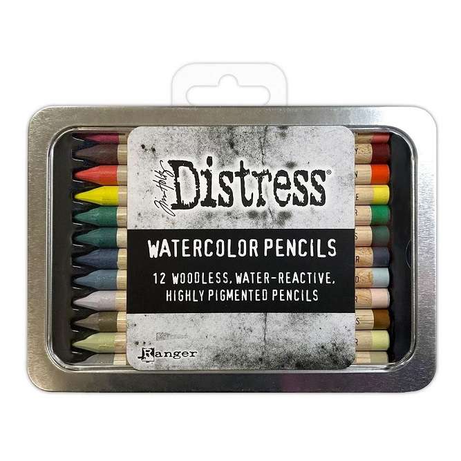 Tim Holtz Watercolor Pencils Set 5