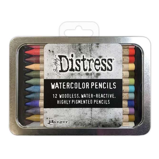 Tim Holtz Watercolor Pencils Set 6
