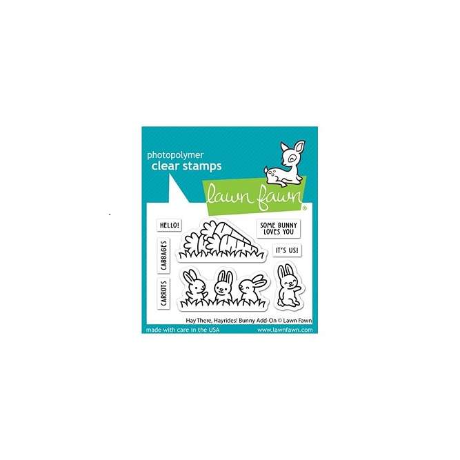 Lawn Fawn - Carrot 'bout You Banner Add-On Stamp