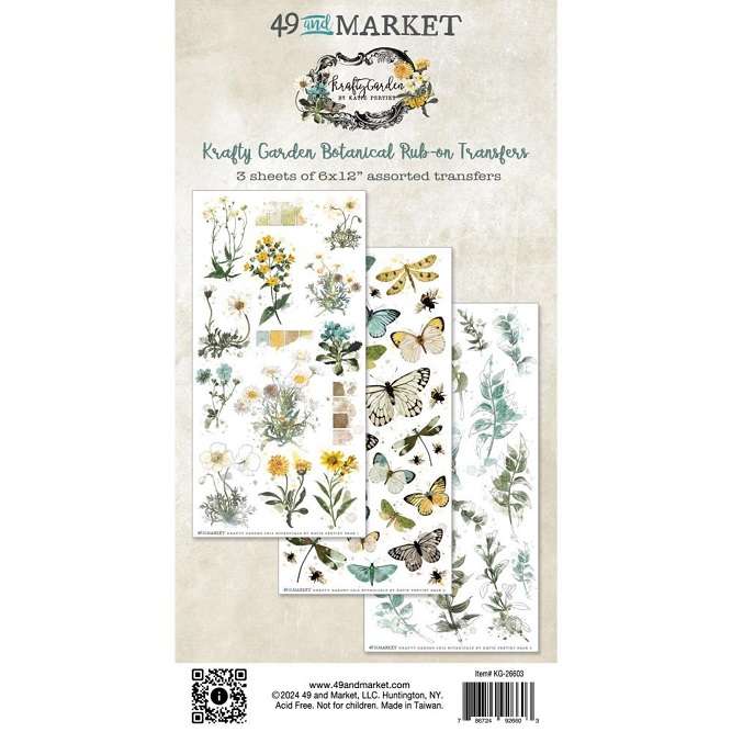 49 & Market - Krafty Garden Botanicals Rub-On
